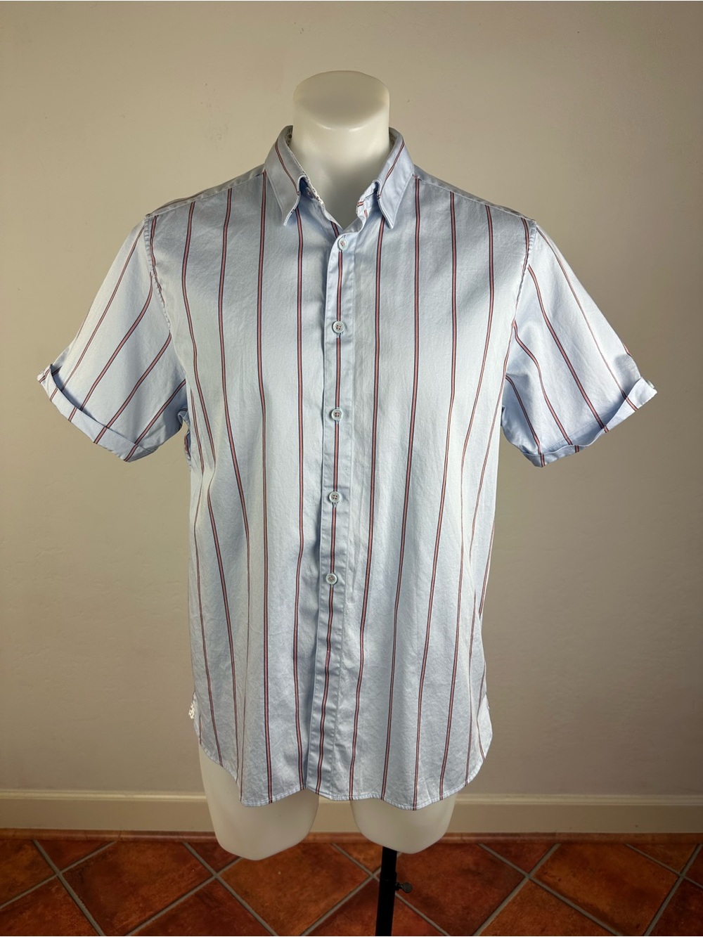 Ted Baker Striped Button-Up Shirt